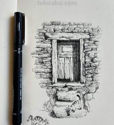 越简单，越高级：他的速写狠狠打脸“细节狂魔”，让人忍不住喜欢 - 图画吧TUHUABA