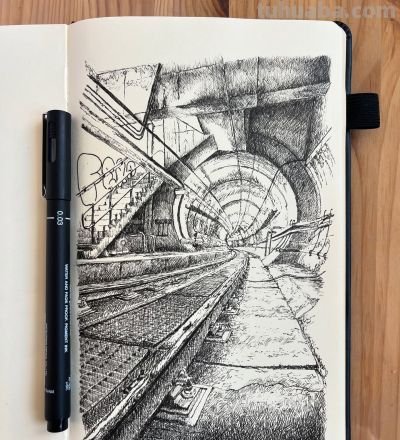 越简单，越高级：他的速写狠狠打脸“细节狂魔”，让人忍不住喜欢 - 图画吧TUHUABA