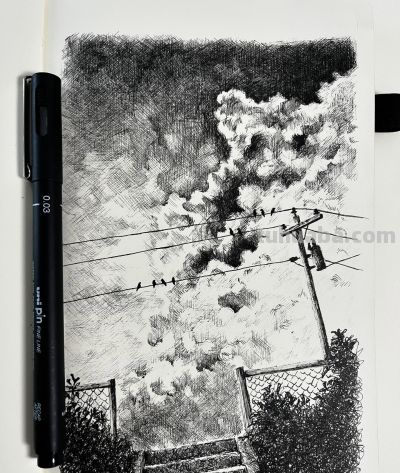 越简单，越高级：他的速写狠狠打脸“细节狂魔”，让人忍不住喜欢 - 图画吧TUHUABA