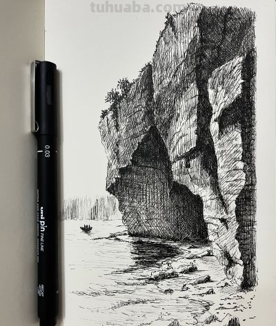 越简单，越高级：他的速写狠狠打脸“细节狂魔”，让人忍不住喜欢 - 图画吧TUHUABA