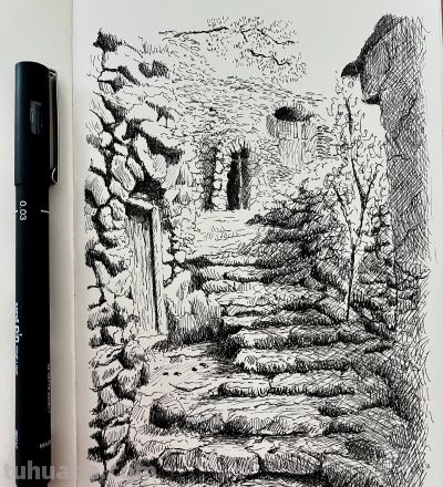 越简单，越高级：他的速写狠狠打脸“细节狂魔”，让人忍不住喜欢 - 图画吧TUHUABA