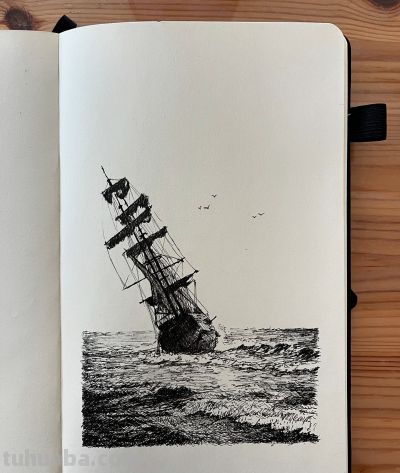 越简单，越高级：他的速写狠狠打脸“细节狂魔”，让人忍不住喜欢 - 图画吧TUHUABA