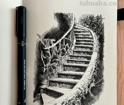 越简单，越高级：他的速写狠狠打脸“细节狂魔”，让人忍不住喜欢 - 图画吧TUHUABA