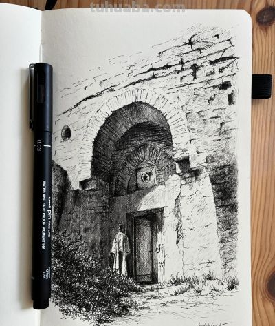 越简单，越高级：他的速写狠狠打脸“细节狂魔”，让人忍不住喜欢 - 图画吧TUHUABA