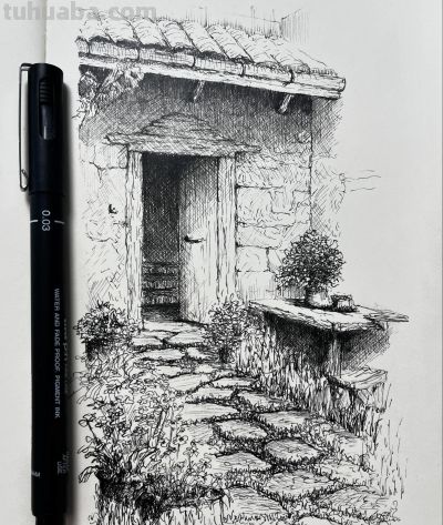 越简单，越高级：他的速写狠狠打脸“细节狂魔”，让人忍不住喜欢 - 图画吧TUHUABA