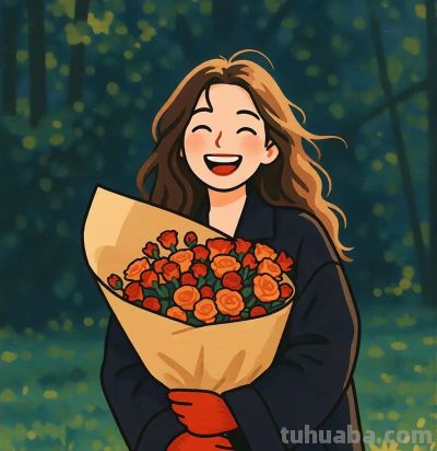 可爱卡通头像｜"我的轻舟，是我自己" - 图画吧TUHUABA