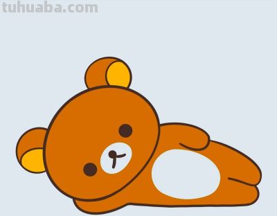 简笔画每日更新之可爱小熊 - 图画吧TUHUABA