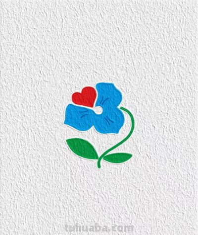 可爱的花花简笔画合集更新啦 - 图画吧TUHUABA