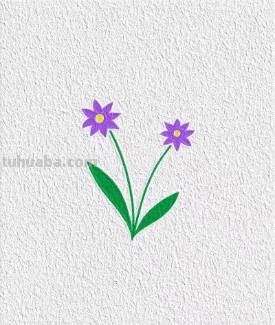 可爱的花花简笔画合集更新啦 - 图画吧TUHUABA