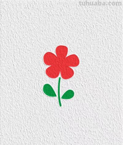 可爱的花花简笔画合集更新啦 - 图画吧TUHUABA