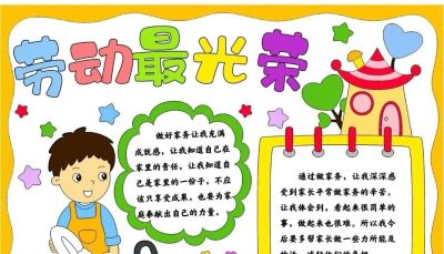 五一劳动节手抄报合集 - 图画吧TUHUABA