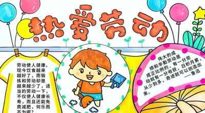 五一劳动节手抄报合集 - 图画吧TUHUABA