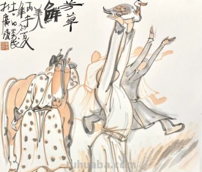 中国画是游乐——安玉民谈速写功底锤炼与写意艺术境界的辩证相融 - 图画吧TUHUABA