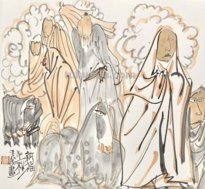 中国画是游乐——安玉民谈速写功底锤炼与写意艺术境界的辩证相融 - 图画吧TUHUABA