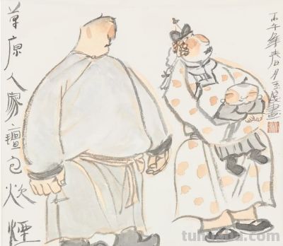 中国画是游乐——安玉民谈速写功底锤炼与写意艺术境界的辩证相融 - 图画吧TUHUABA