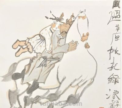 中国画是游乐——安玉民谈速写功底锤炼与写意艺术境界的辩证相融 - 图画吧TUHUABA