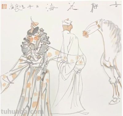 中国画是游乐——安玉民谈速写功底锤炼与写意艺术境界的辩证相融 - 图画吧TUHUABA