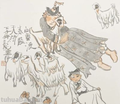 中国画是游乐——安玉民谈速写功底锤炼与写意艺术境界的辩证相融 - 图画吧TUHUABA