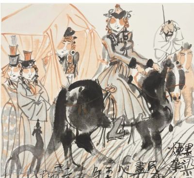 中国画是游乐——安玉民谈速写功底锤炼与写意艺术境界的辩证相融 - 图画吧TUHUABA