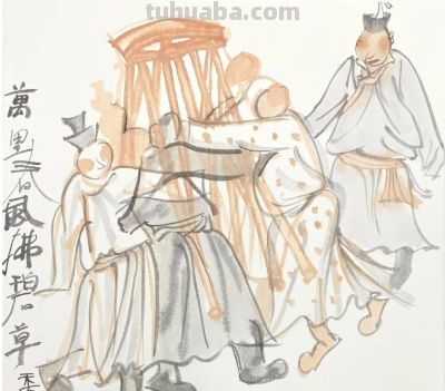 中国画是游乐——安玉民谈速写功底锤炼与写意艺术境界的辩证相融 - 图画吧TUHUABA