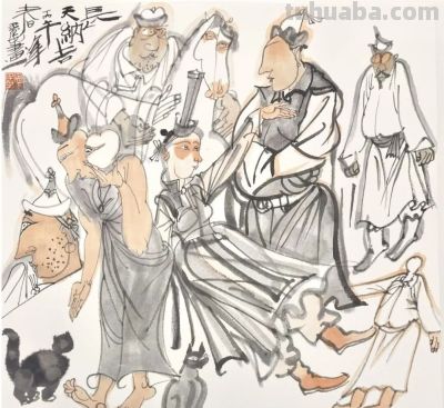 中国画是游乐——安玉民谈速写功底锤炼与写意艺术境界的辩证相融 - 图画吧TUHUABA