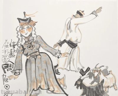 中国画是游乐——安玉民谈速写功底锤炼与写意艺术境界的辩证相融 - 图画吧TUHUABA
