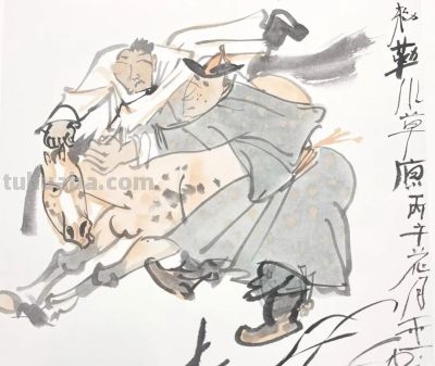 中国画是游乐——安玉民谈速写功底锤炼与写意艺术境界的辩证相融 - 图画吧TUHUABA