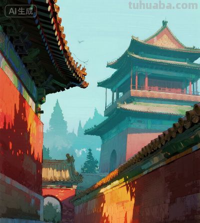 故宫的夏,是水彩里的温柔旧梦 - 今日头条 故宫的夏,是水彩里的温柔旧梦 - 图画吧TUHUABA