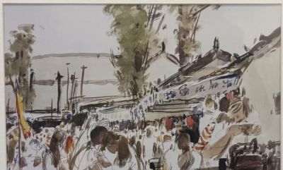 “戏水知彩”滨州市第二届水彩画作品线上展 - 图画吧TUHUABA