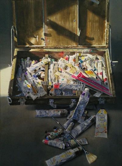 “戏水知彩”滨州市第二届水彩画作品线上展 - 图画吧TUHUABA