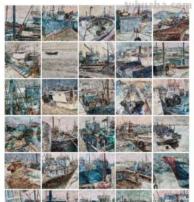 “戏水知彩”滨州市第二届水彩画作品线上展 - 图画吧TUHUABA