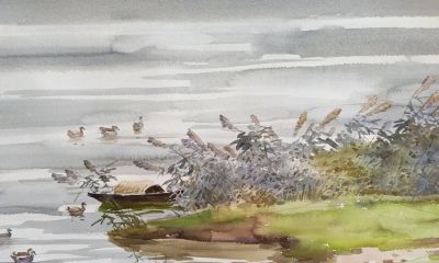 帅起·水彩画 | 从古城到荒原,在水与色的交织中展现自然原始的张力 - 今日头条 帅起·水彩画 | 从古城到荒原,在水与色的交织中展现自然原始的张力 - 图画吧TUHUABA