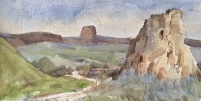 帅起·水彩画 | 从古城到荒原,在水与色的交织中展现自然原始的张力 - 今日头条 帅起·水彩画 | 从古城到荒原,在水与色的交织中展现自然原始的张力 - 图画吧TUHUABA