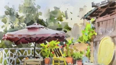 帅起·水彩画 | 从古城到荒原,在水与色的交织中展现自然原始的张力 - 今日头条 帅起·水彩画 | 从古城到荒原,在水与色的交织中展现自然原始的张力 - 图画吧TUHUABA