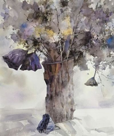 帅起·水彩画 | 从古城到荒原,在水与色的交织中展现自然原始的张力 - 今日头条 帅起·水彩画 | 从古城到荒原,在水与色的交织中展现自然原始的张力 - 图画吧TUHUABA