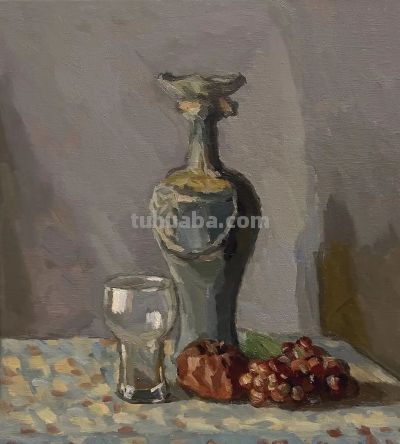 21位当代画家静物油画 - 图画吧TUHUABA