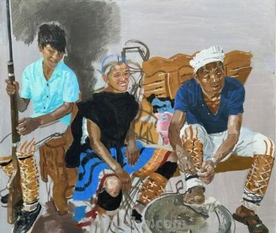 天府风情-2025·油画作品展 入选作品三 - 图画吧TUHUABA