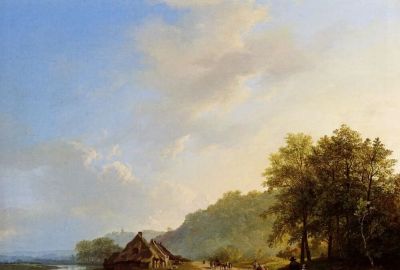 17幅 荷兰浪漫主义风景油画 - 图画吧TUHUABA