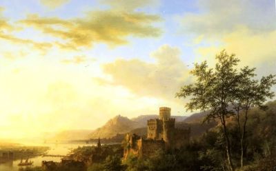 17幅 荷兰浪漫主义风景油画 - 图画吧TUHUABA