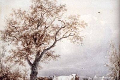 17幅 荷兰浪漫主义风景油画 - 图画吧TUHUABA