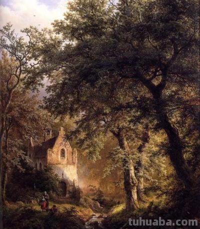 17幅 荷兰浪漫主义风景油画 - 图画吧TUHUABA