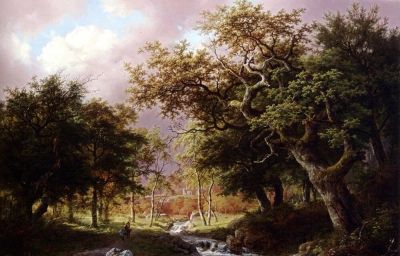 17幅 荷兰浪漫主义风景油画 - 图画吧TUHUABA