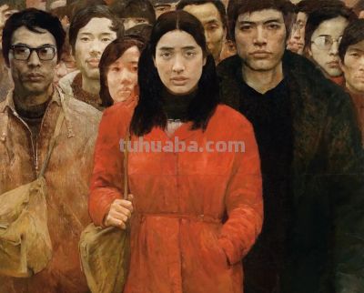 闪光｜抒情现实主义大师何多苓的油画交响诗！ - 图画吧TUHUABA