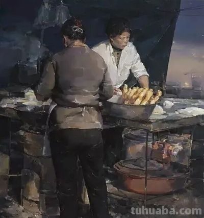 形塑时代烙印，守望家国情怀——林则军油画作品 - 图画吧TUHUABA