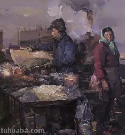 形塑时代烙印，守望家国情怀——林则军油画作品 - 图画吧TUHUABA