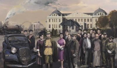 形塑时代烙印，守望家国情怀——林则军油画作品 - 图画吧TUHUABA