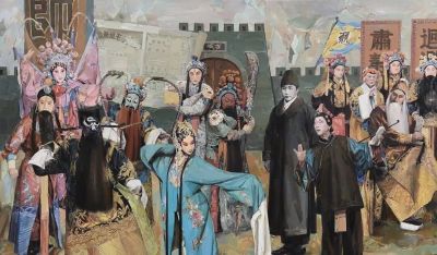 形塑时代烙印，守望家国情怀——林则军油画作品 - 图画吧TUHUABA