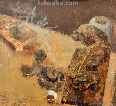 静·观--第二届全国静物油画作品展 作品选刊 - 图画吧TUHUABA