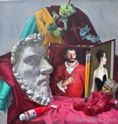 静·观--第二届全国静物油画作品展 作品选刊 - 图画吧TUHUABA