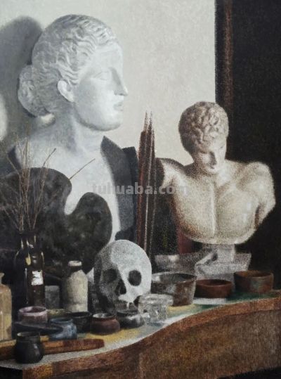 静·观--第二届全国静物油画作品展 作品选刊 - 图画吧TUHUABA